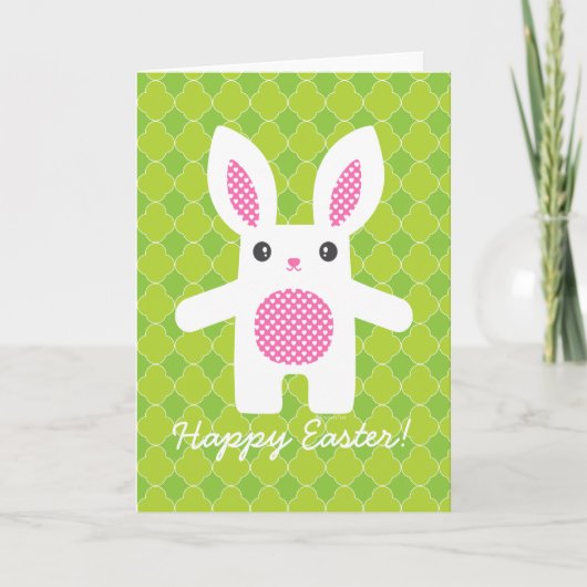 かわいいバニーハグ シーズンカード (正面)