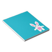 かわいいバニーハグ ノートパッド (アングル)