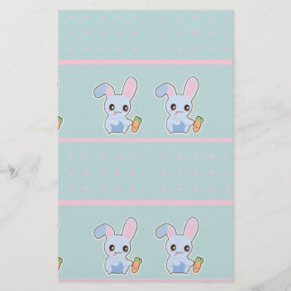 かわいいバニーピンクのミントアクセサリーパーソナライズされた