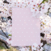 かわいいバニーピンクの水色ボホガール女の子ベビーシャワー 招待状