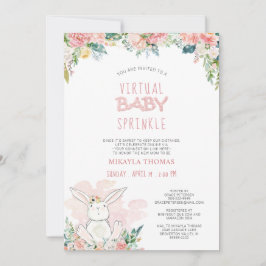 かわいいバニーピンクフローラフェアリーライトベビー散水