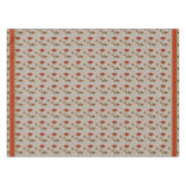 かわいいバニーファミリークリスマステーブルクロス テーブルクロス (正面(横))