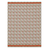 かわいいバニーファミリークリスマステーブルクロス テーブルクロス (正面)