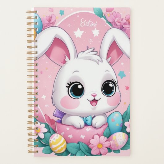 かわいいバニープランナー – かわいい春ジャーナルfor K プランナー手帳 (正面)