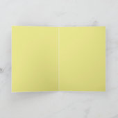 かわいいバニーホッピーのイースターカード サンキューカード (内部)