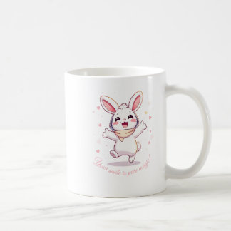 かわいいバニーマグ – かわいいパステルラビットコーヒーカップ コーヒーマグカップ