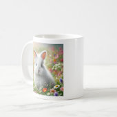 かわいいバニーマグ コーヒーマグカップ (正面左)