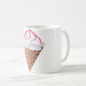 かわいいバニー医療アシスタントバニー復活祭の看護 コーヒーマグカップ (正面右)