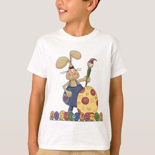 かわいいバニー子供へシャツ Tシャツ (正面)