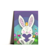 かわいいバニー復活祭グリーティングイースターカード シーズンカード