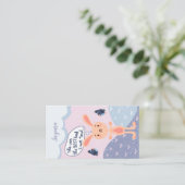 かわいいバニー月刊本の数ロイヤリティカード ロイヤリティカード (スタンド正面)