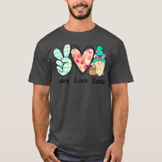 かわいいバニー格言イースターデイギフト女性男性子供4 Tシャツ