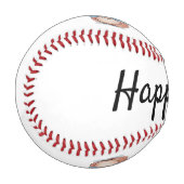 かわいいバニー野球 – おもしろい動物スポーツ 野球ボール (正面左)