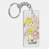 かわいいバニー キーホルダー (正面左)