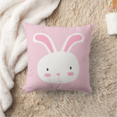 かわいいバニー クッション (ブランケット)