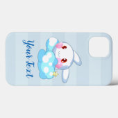 かわいいバニー、クラウド&スターカスタム Case-Mate iPhoneケース (裏面 (横))