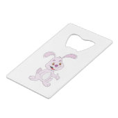 かわいいバニー クレジットカード栓抜き (裏面アングル)