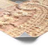 かわいいバニー&ベアーミックスメディアプリントポスター ポスター (角)