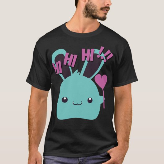 かわいいバニー Tシャツ (正面)