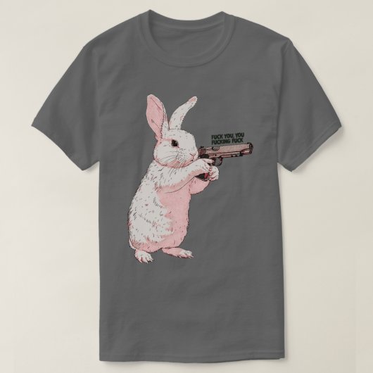 かわいいバニー Tシャツ (デザイン正面)