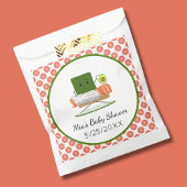 かわいいバビシャワー寿司とサーモン転がテーマ フェイバーバッグ