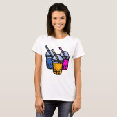 かわいいバブルティー Tシャツ (正面フル)