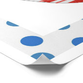 かわいいバブルバス猫バスルーム ポスター (角)