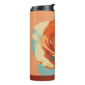 かわいいバラファミリーティー タンブラー (回転左)