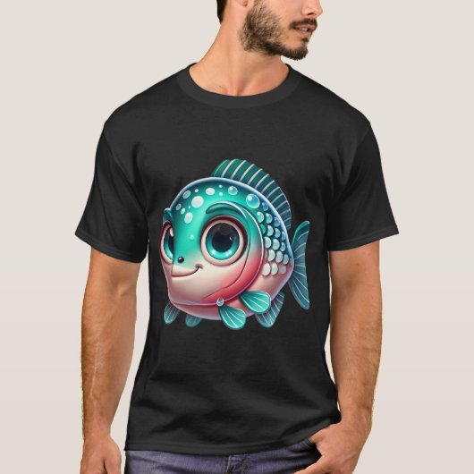 かわいいバラマンディ Tシャツ (正面)