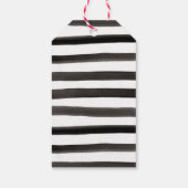 かわいいバラ金ゴールドハートバレンタインデー ギフトタグ (裏面)