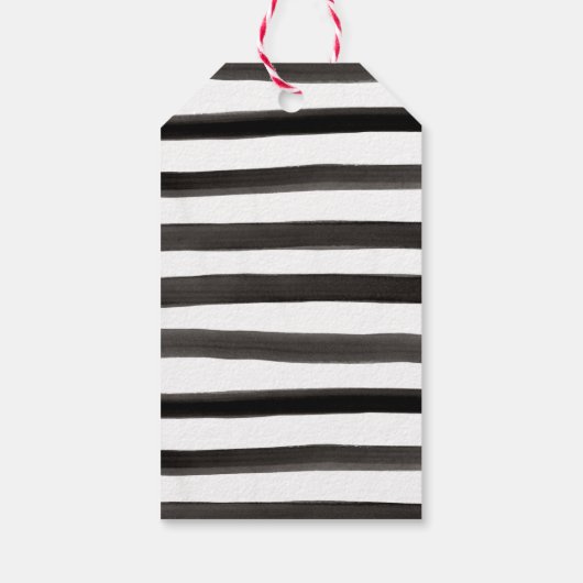 かわいいバラ金ゴールドハートバレンタインデー ギフトタグ (裏面)