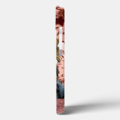 かわいいバラ金ゴールドピンクヨークシャーテリアドッグネームシかわいらしック Case-Mate iPhoneケース (裏面 / 左)