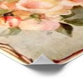 かわいいバラ ポスター (角)