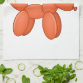 かわいいバルーンドサンダー_コーブ キッチンタオル (折り畳み)