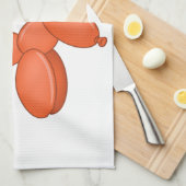 かわいいバルーンドサンダー_コーブ キッチンタオル (四つ折り)