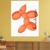 かわいいバルーンドサンダー_コーブ キャンバスプリント (インサイチュ (リビング))