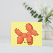 かわいいバルーンドサンダー_コーブ ポストカード (スタンド正面)