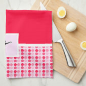 かわいいバレエ キッチンタオル (四つ折り)