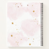 かわいいバレリーナのバレエの子供のダンスと回転 ノートブック (裏面)