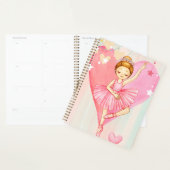 かわいいバレリーナスターズとハート カラフル プランナー手帳 (ディスプレー)
