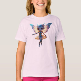 かわいいバレリーナダンシングロボットピクシー Tシャツ
