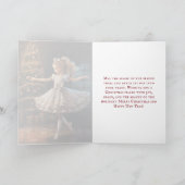 かわいいバレリーナ くるみ割り人形 バレエ クリスマス (内部)