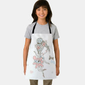 かわいいバレリーナ エプロン (インサイチュ)