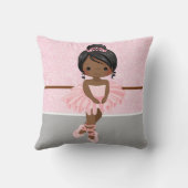 かわいいバレリーナ クッション (裏面)