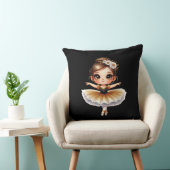 かわいいバレリーナ クッション (椅子)