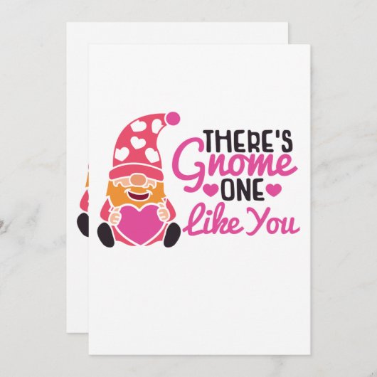 かわいいバレンタインことわざ – スイートラブギフトV-Day T- シーズンカード (正面/裏面)