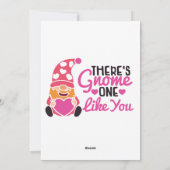 かわいいバレンタインことわざ – スイートラブギフトV-Day T- シーズンカード (裏面)