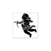 かわいいバレンタインのキュピッドスタンプ ラバースタンプ (インプリント)