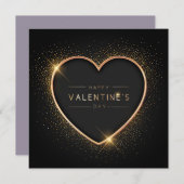 かわいいバレンタインのメモ シーズンカード (正面/裏面)