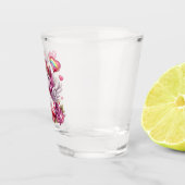 かわいいバレンタインのユニコーン ショットグラス (右)